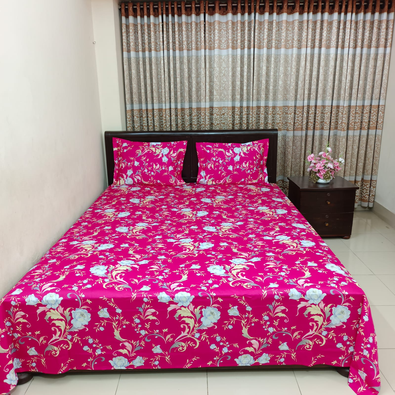 Luxury Twill Cotton Bedsheet