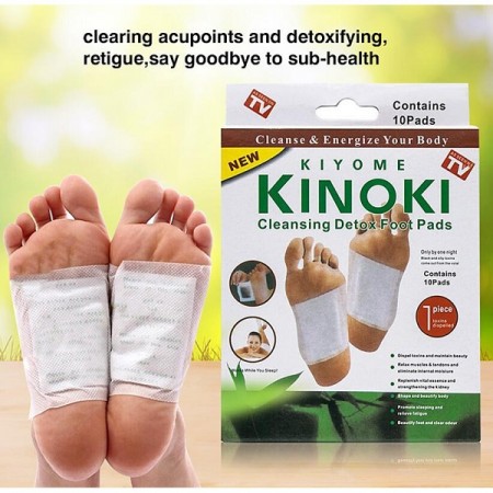 Kinoki Cleansing Detox Foot Patch 10 pis