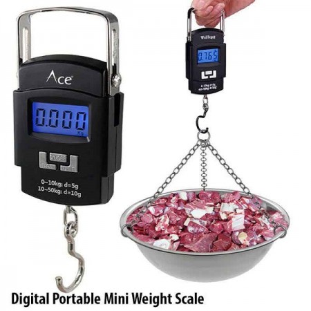 বাটি চেইন সহ ফুল সেট Digital Portable Scale