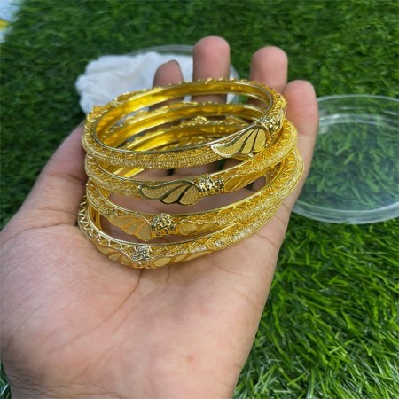 4 pis  Gold plated hater bala