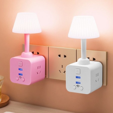 Lamp with Multi Plug