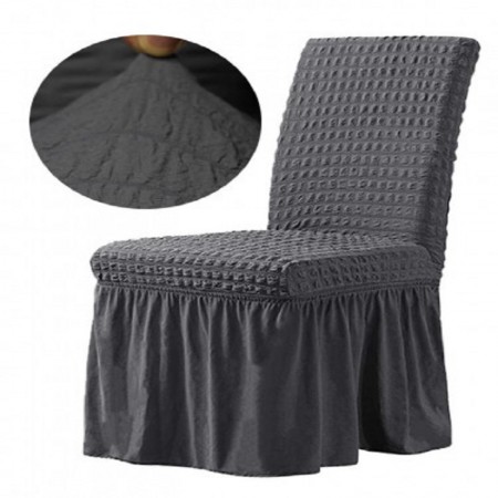 1 piece chair cover Ash color