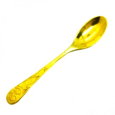 পিতলের  চামচ ১ পিস