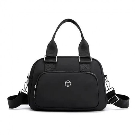Luxury Bag Waterproof Nylon Shoulder Ladies Travel Crossbody ( Black Color)