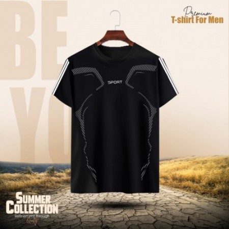 Stylish Comfortable sports T-Shirt -  (4657)