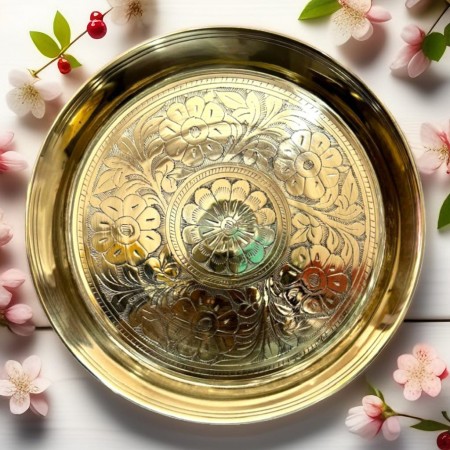 নকশী প্লেট ১ পিস (10 inch)