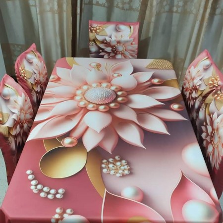 set 924 China Premium 3D Print Table Cloth Set
