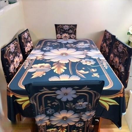 China Premium 3D Print Table Cloth Set 201