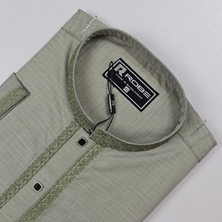 PK-1 Premium Pakistani Embroidered Exclusive Cotton Punjabi