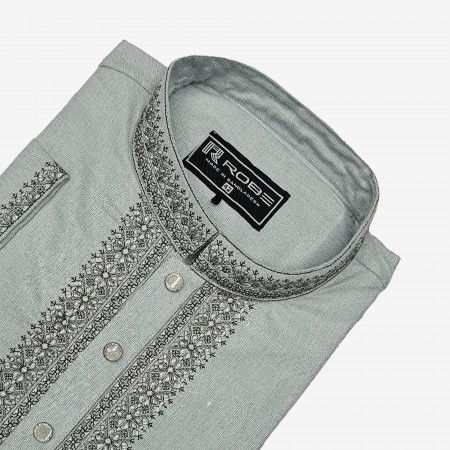 PK-2 Pakistani Embroidered Exclusive Cotton Punjabi