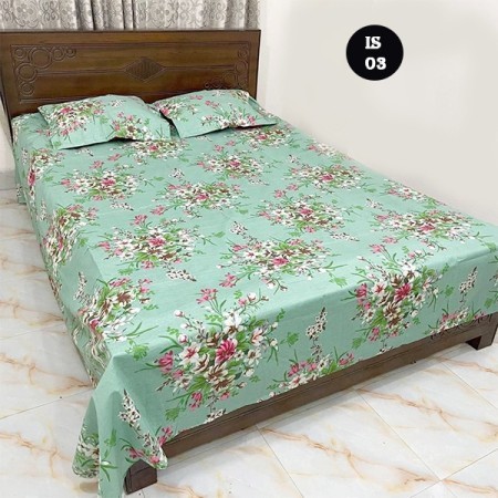 ৩ পিসের বেডসিট সেট - ০৩