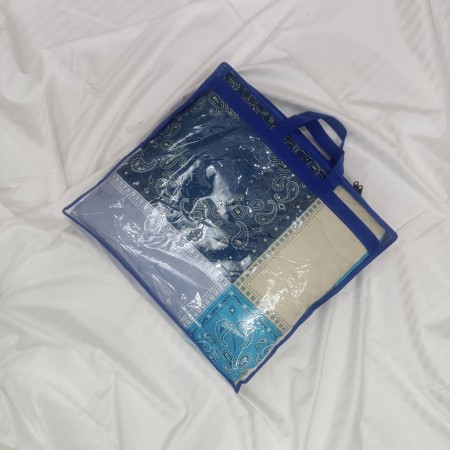 Premium AC Quilt – King Size (7/7.5 Feet) – Blue Box