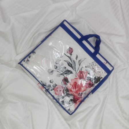 Premium AC Quilt – King Size (7/7.5 Feet) –White rose