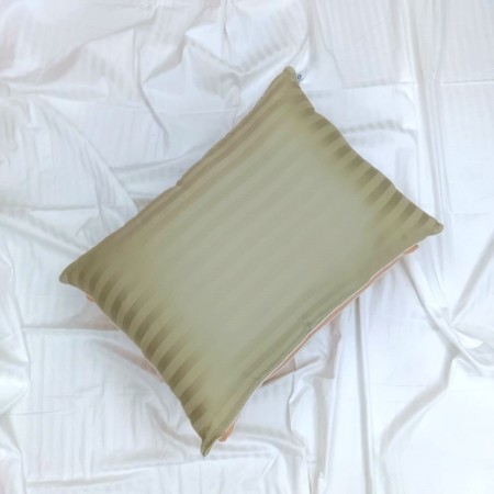 Shimul Tula Pillow (18/24 Inch)  100% Cotton Single Piping Chain System-Olive