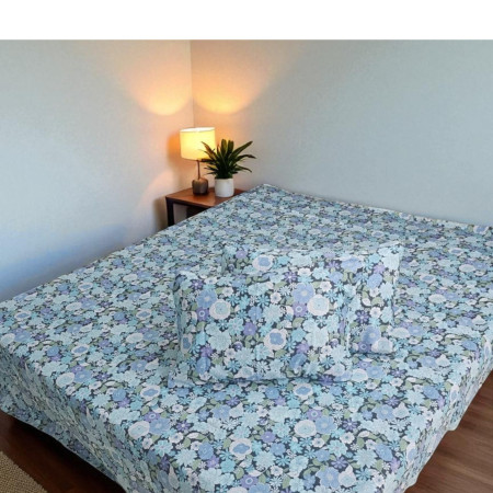 H-25 Premium cotton bedsheet 3 pcs set