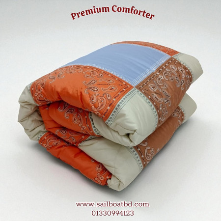 CO-09 Finest Quality Super King Size  Luxury Comforter (7/8 ft)