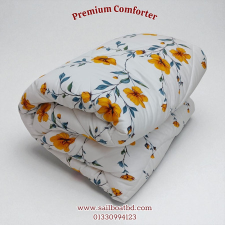CO-06 Finest Quality Super King Size  Luxury Comforter (7/8 ft)