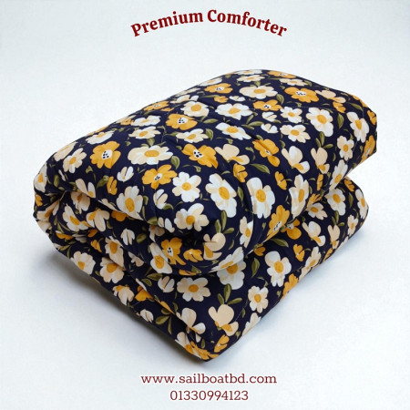 CO-02 Finest Quality Super King Size  Luxury Comforter (7/8 ft)