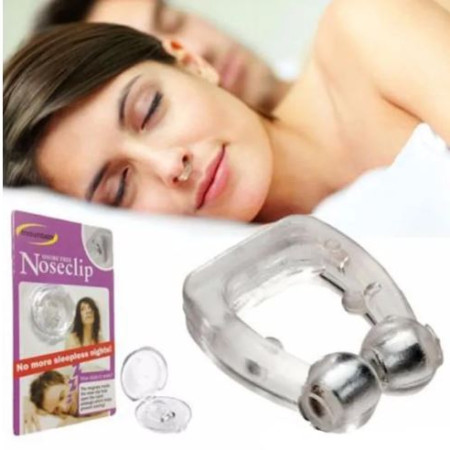 2 piece SNORE Free Anti Snore Nose Clip