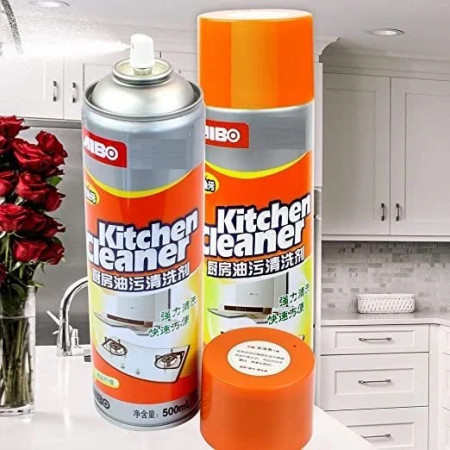 2 Pcs  Kitchen Cleaner Foam Spray