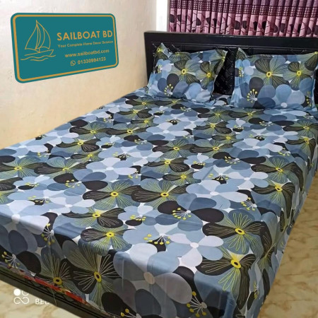 ৩ পিসের বেডসিট সেট -১