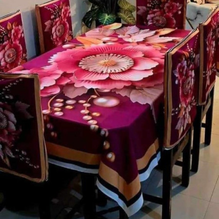 Code M5 China Premium 3D Print Table Cloth Set