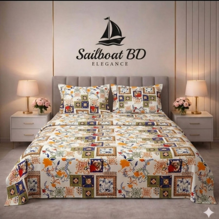 N-4 Export Quality  Cotton Fabrics ( 3 pcs set)