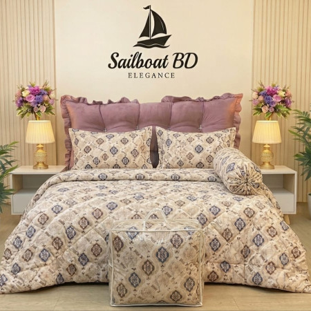 Luxury China 5 piece combo bed set (code-71)