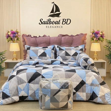 Luxury China 5 piece combo bed set (code-72)