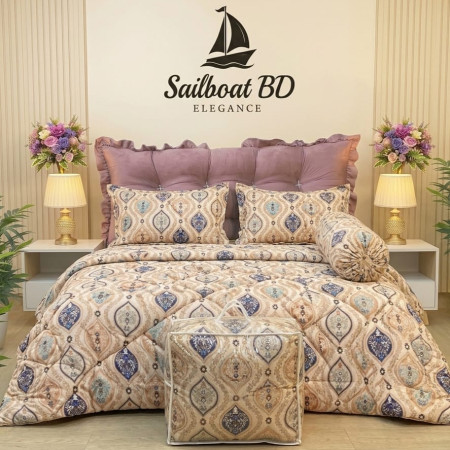 Luxury China 5 piece combo bed set (code-74)